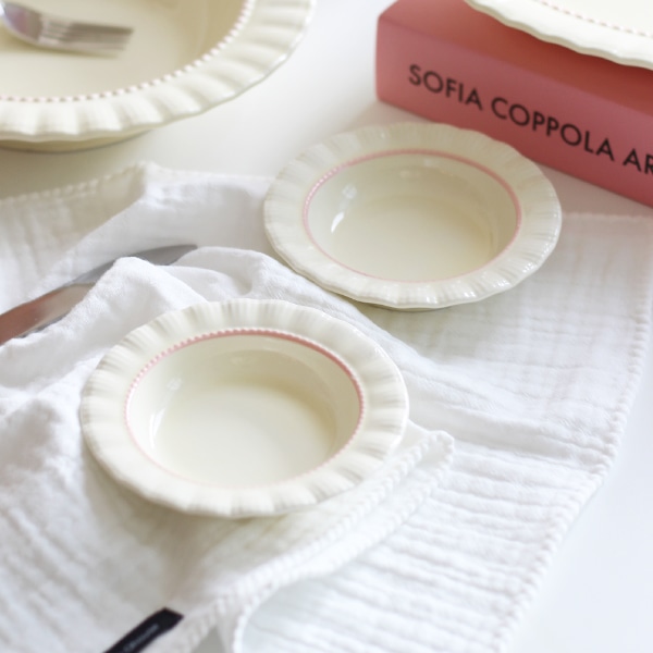 [2p세트] 집들이 홈카페 쁘띠 프릴 미니 플레이트