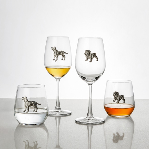 퓨터 와인잔 2P (컬러 택1) 