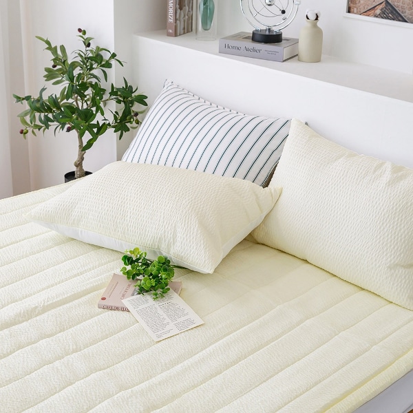 더블리 에로스 시어서커 고정밴드 침대패드 SS/Q 2size 6컬러 이불패드