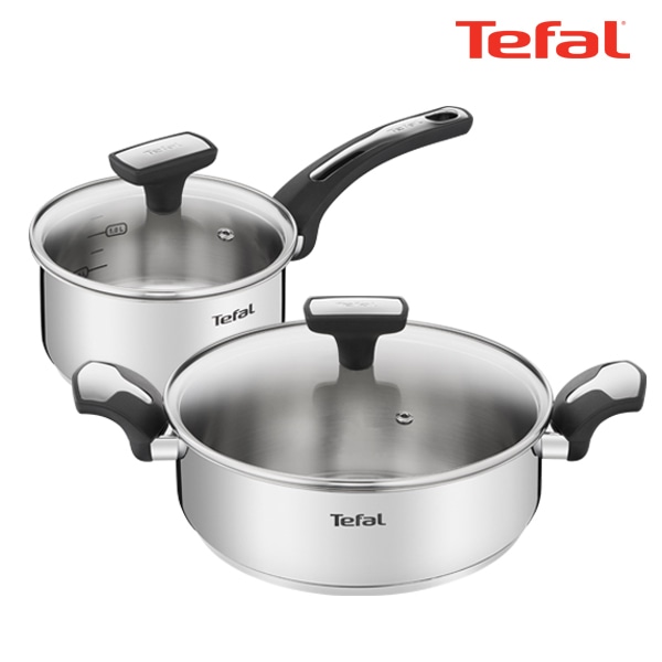 팬&냄비 IH 뉴이모션 2종세트 (편수냄비 16cm+전골냄비 24cm)