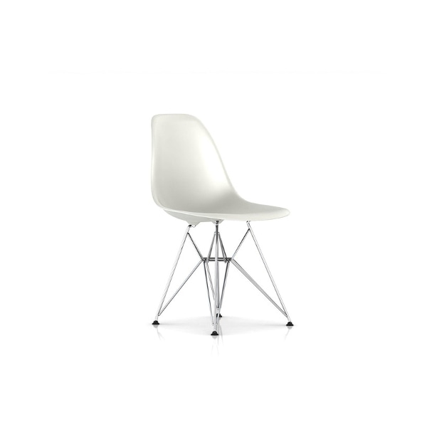 Eames Molded Plastic Side Chair (white)