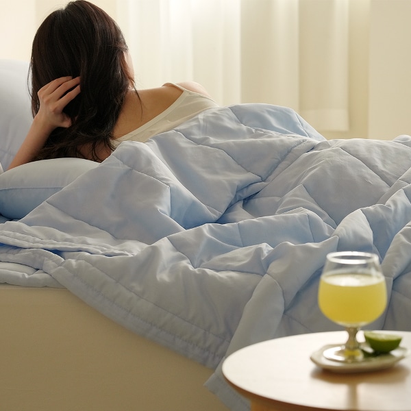 시베리아 듀라론100% 냉감 차렵이불 단품/세트 (SS/Q/K)