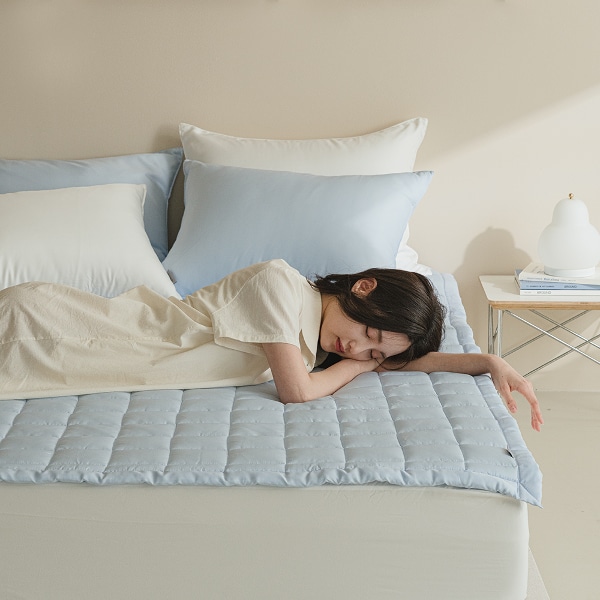 시베리아 듀라론100% 냉감 침대패드(SS/Q/K)