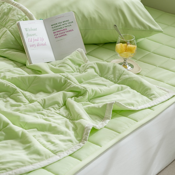 시원한 소다 냉감 여름 차렵이불 단품/세트 (SS/Q/K)