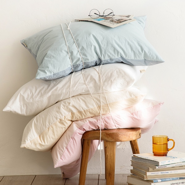 타임리스 60수 순면 워싱 베개커버