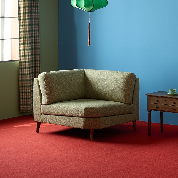 [제작상품] 클로이 데이비스 패브릭 소파 (코너)