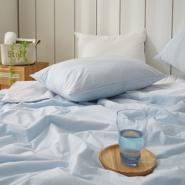 샤르르 파우제 60수 순면 냉감 여름이불 S/Q 단품&세트 3컬러