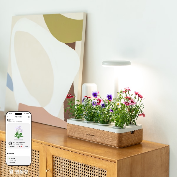 팟 우드 _ 앱 연동 스마트팜 식물재배기