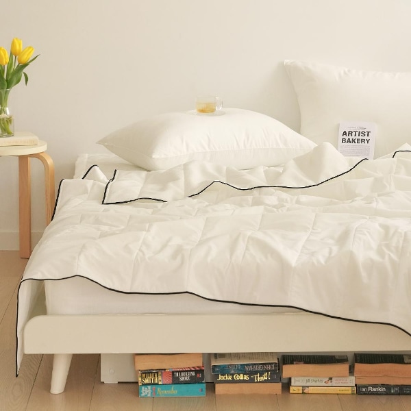 베케이션 면아사 스노우 시어서커 리플 여름 차렵이불 SS/Q/K 6color