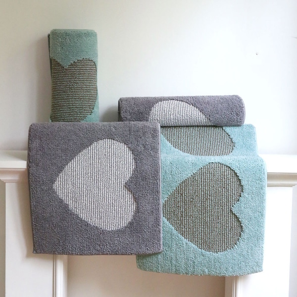 스트라이프 하트 발매트&주방매트