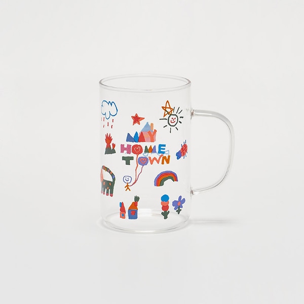 [by CASAMIA] 플라베어 홈타운 내열유리컵 355ml
