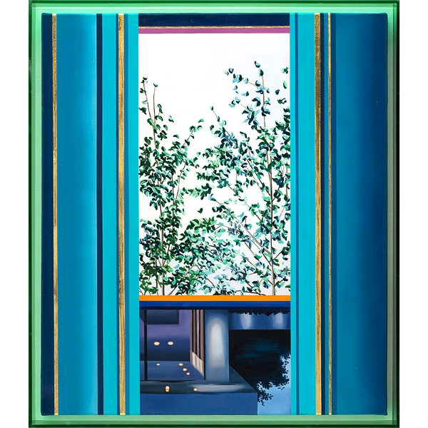 국립현대미술관소장_김자혜 /Green Beyond the window_2025(액자포함)